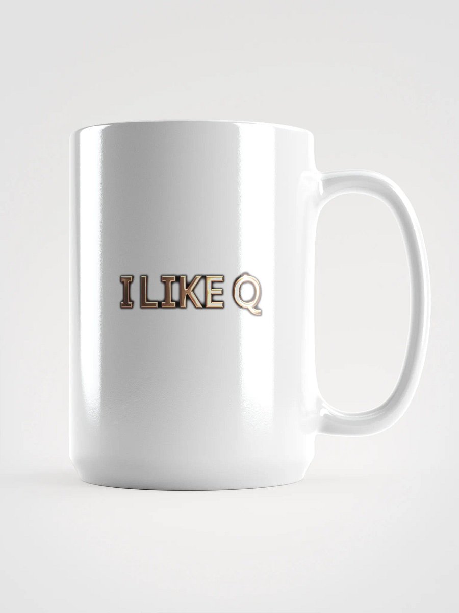 I Like Q - White Glossy Mug product image (1)