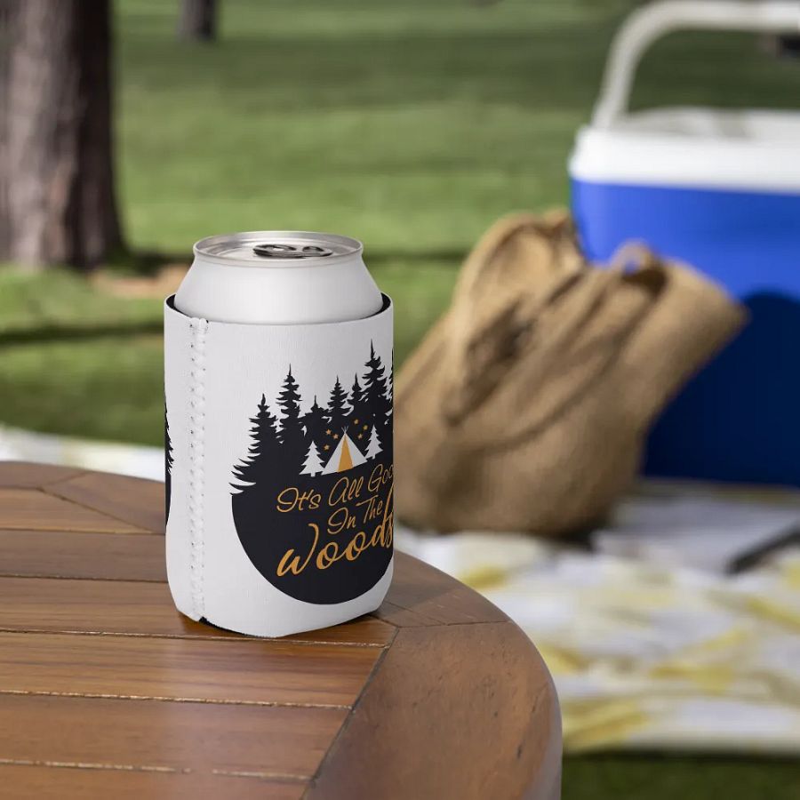 All Good in the Woods Can Cooler product image (7)