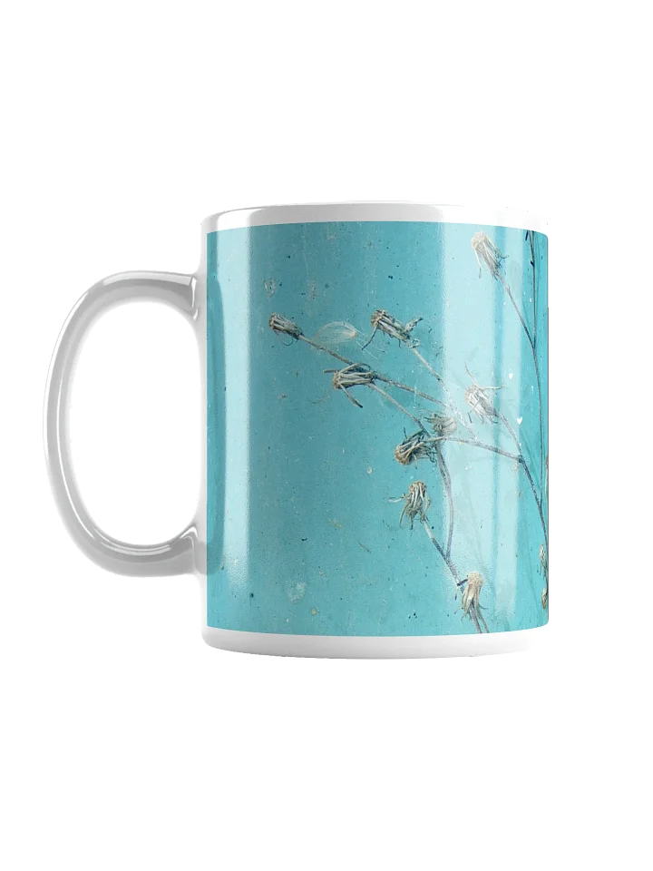 Keramiktasse weiß - Trockenblumen product image (1)