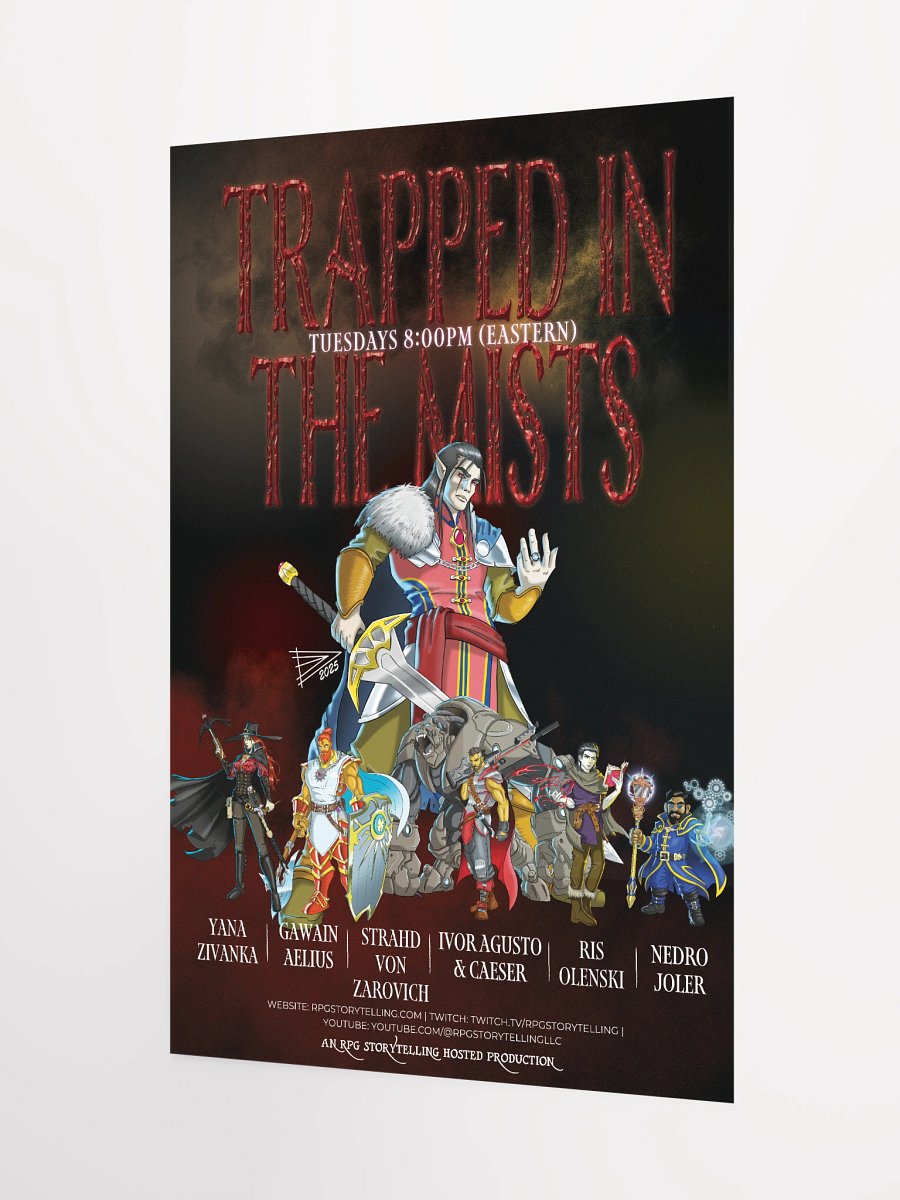 Trapped in the Mists - Matte Poster product image (7)