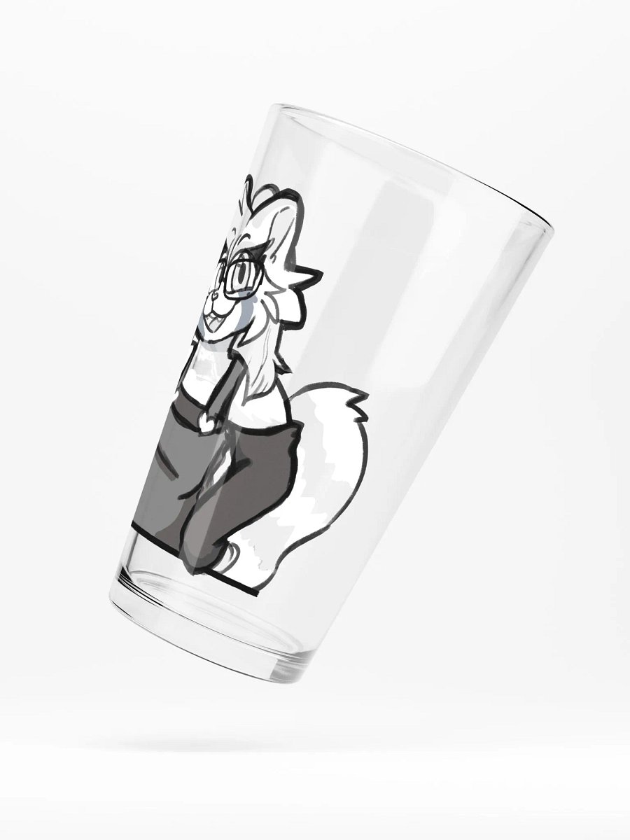 Pie-loving Red Panda Shaker Pint Glass product image (5)