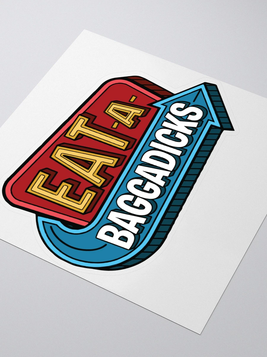 Baggadicks Sticker (various sizes) product image (8)