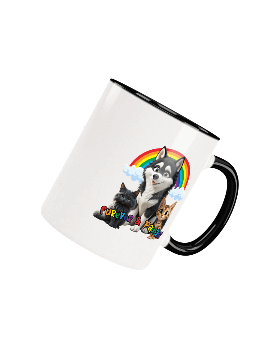 Furever & Paways Ceramic Mug with Color Inside product image (4)