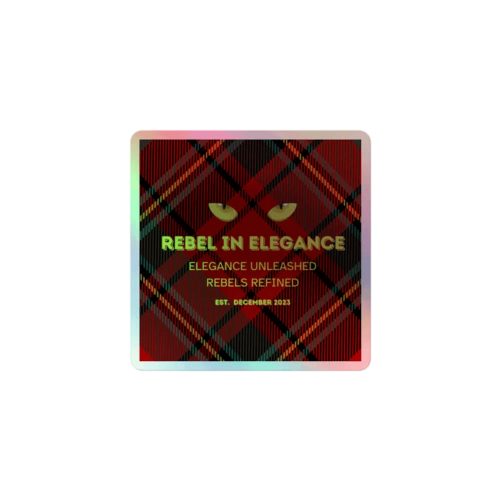 REBEL IN ELEGANCE LOGO Kiss Cut Sticker product image (1)