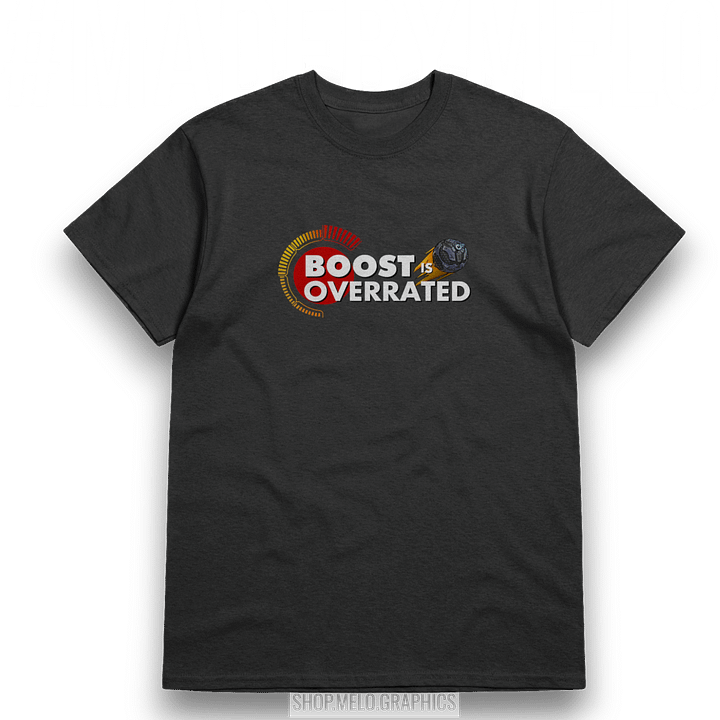 Carball Boost is Overrated - Basic T-Shirt | #MadeByMELO product image (2)