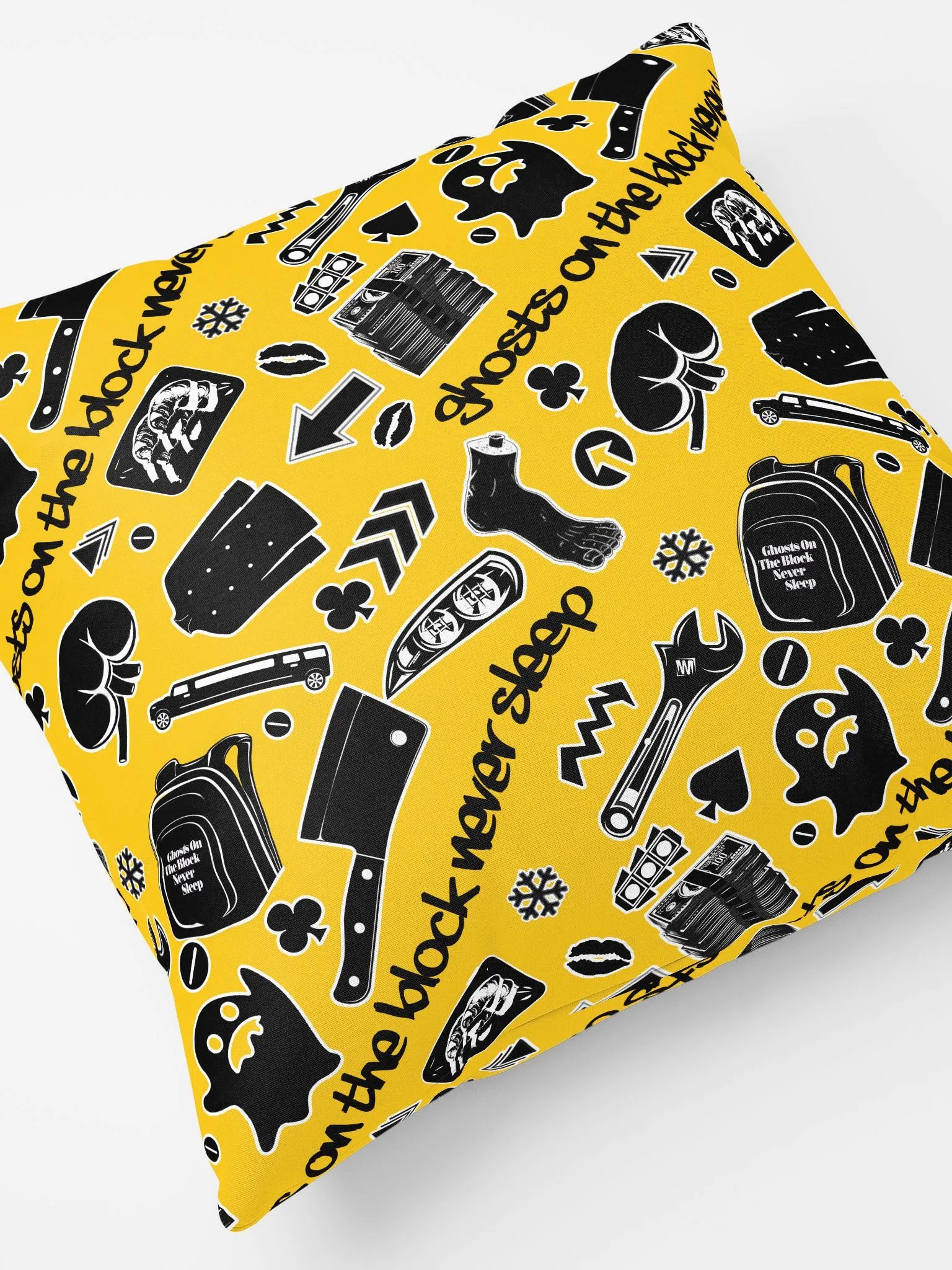 A8M - Ghosts On The Block Never Sleep Shorty Pillow (Magnificent March)) product image (4)