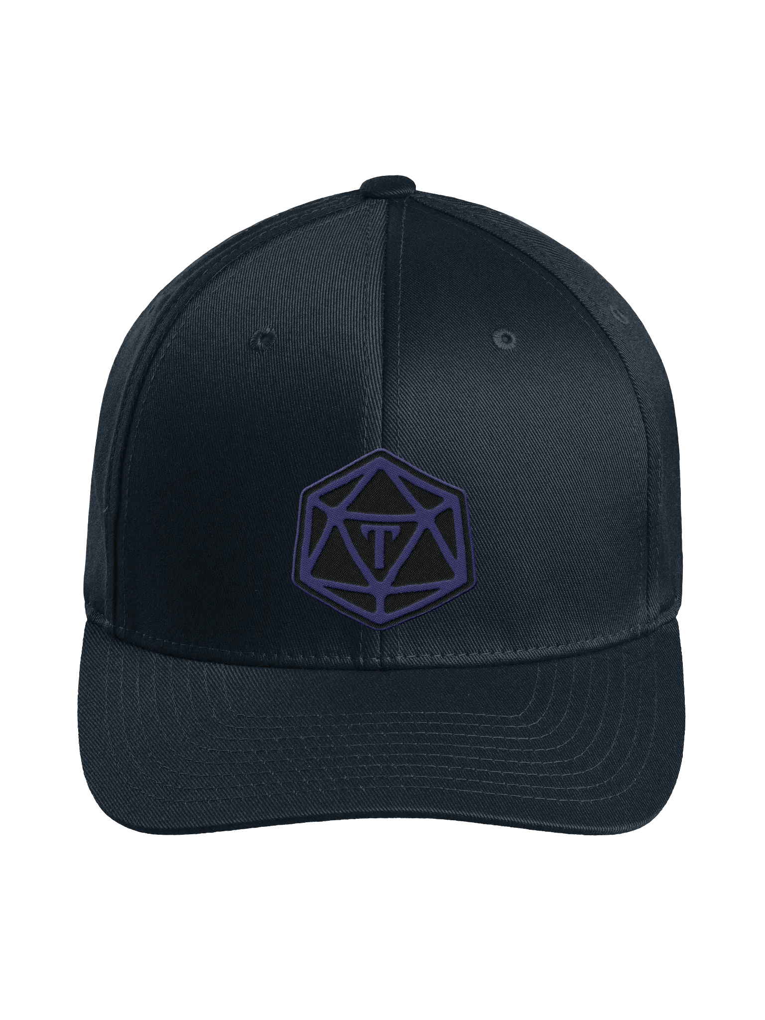 Dark Fitted Logo Cap product image (1)