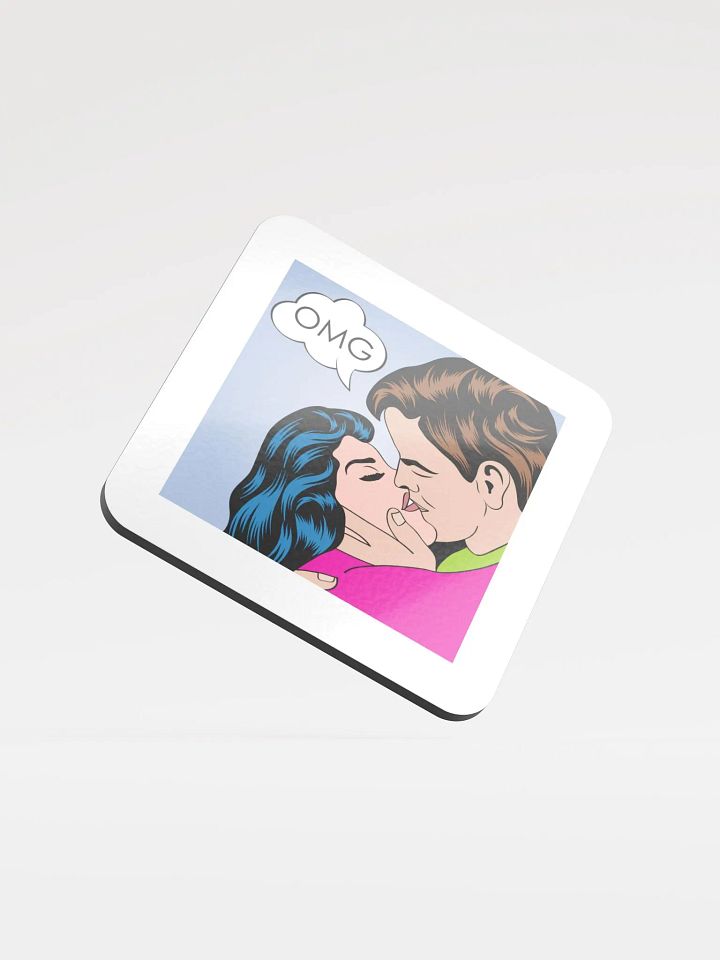 OMG Comic Book Cork Coaster product image (1)