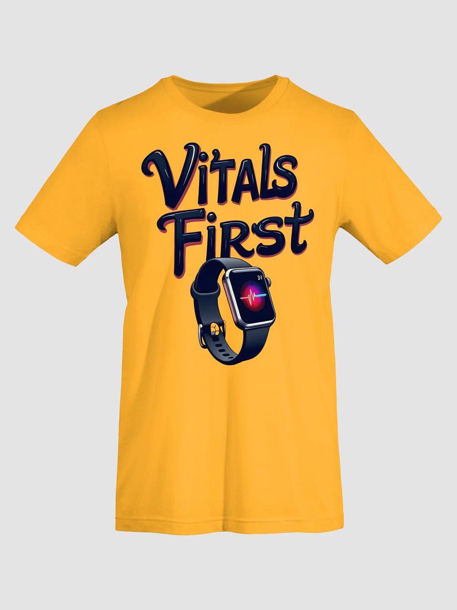 Vitals First Smartwatch T-Shirt product image (66)