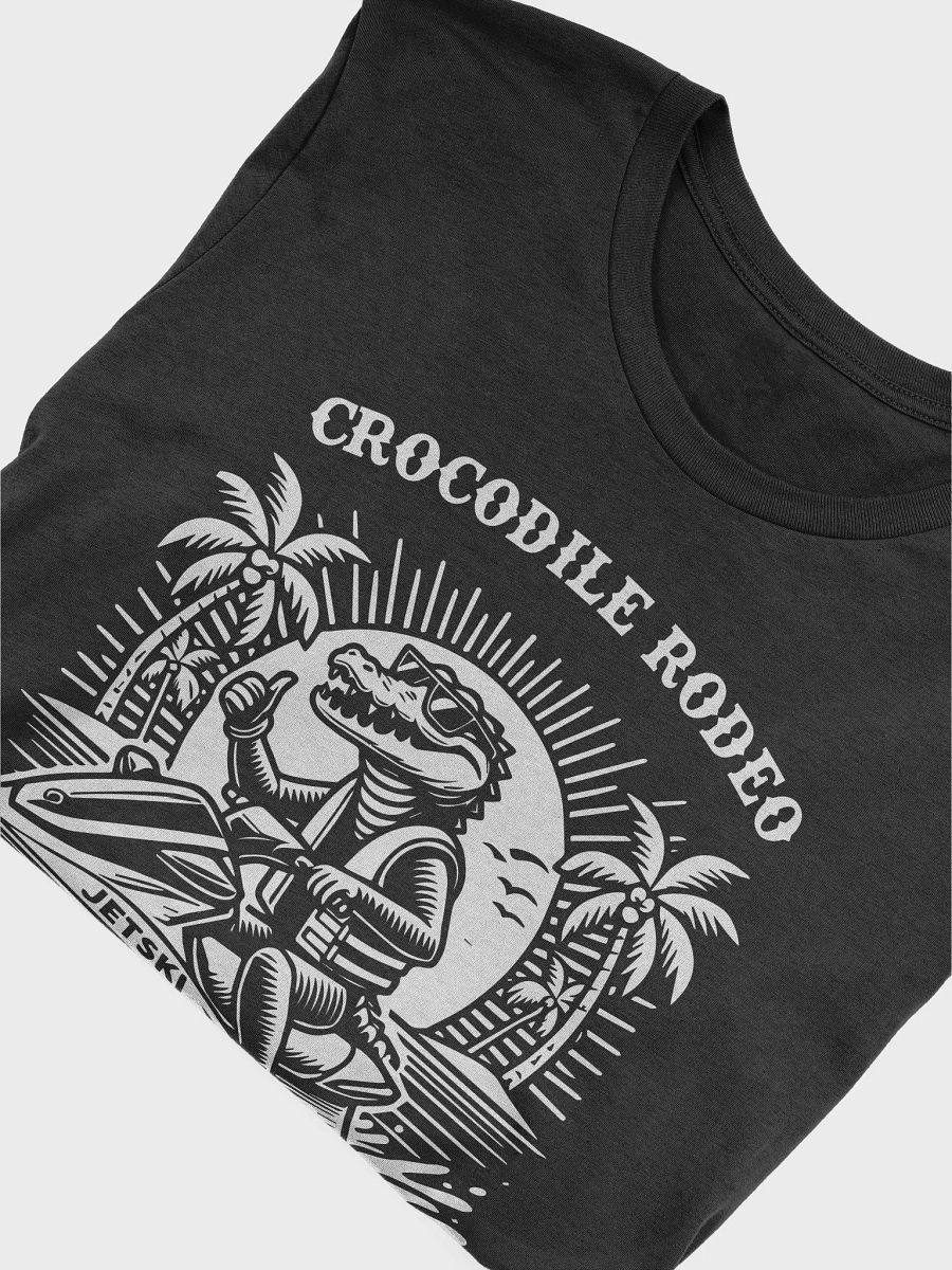 Vintage Crocodile Jetski T-Shirt Rodeo Style T-Shirt product image (3)