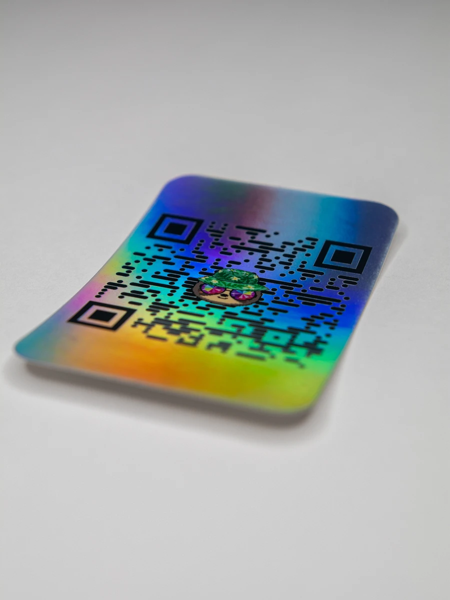 QR Code Holo Sticker product image (2)