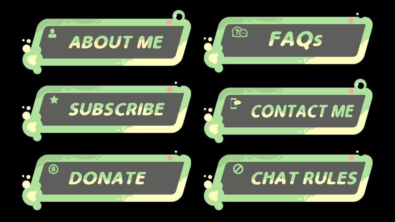 Wacky Frog Twitch Panels product image (1)