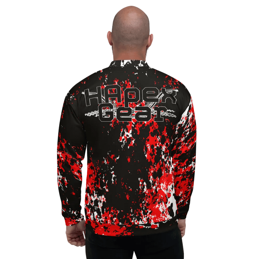 Black HApex Gear Black Logo - Bomber Jacket product image (6)