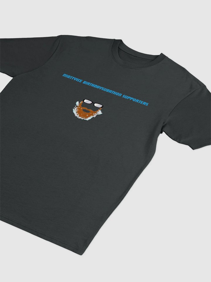 Mattyice supporter black Tee product image (2)