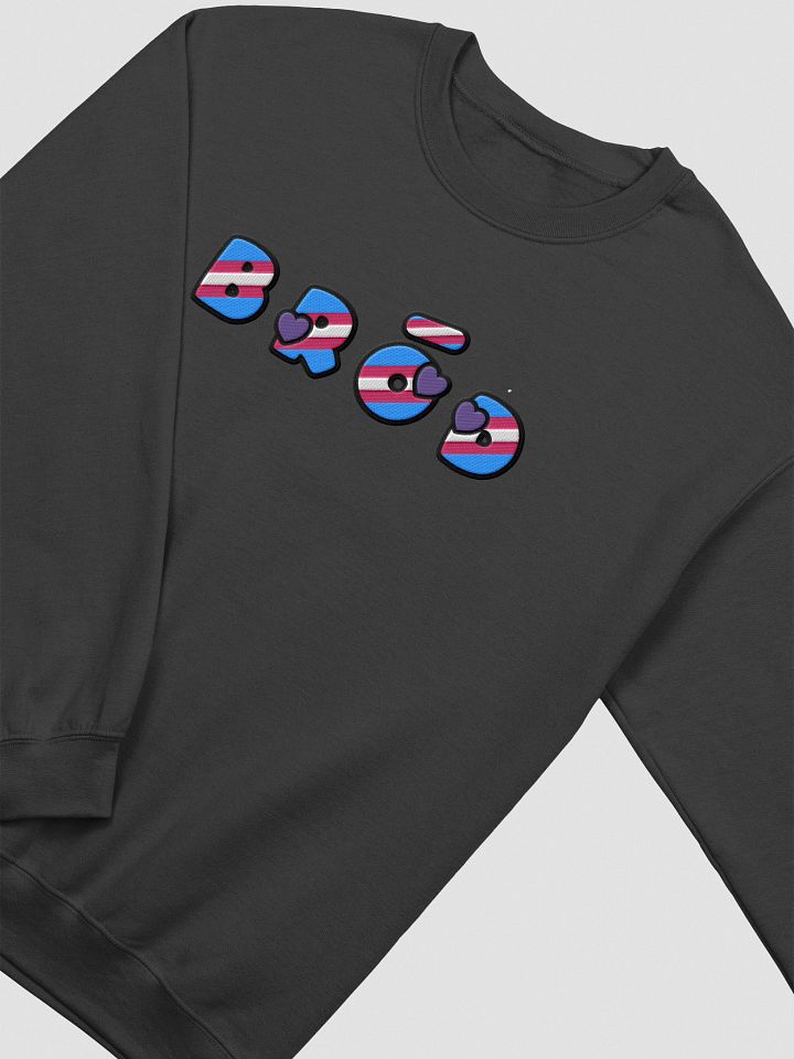 Bród Meaning Pride | Classic Crewneck in Irish / Gaeilge for Trans PRIDE 🏳️‍🌈🏳️‍⚧️ product image (1)