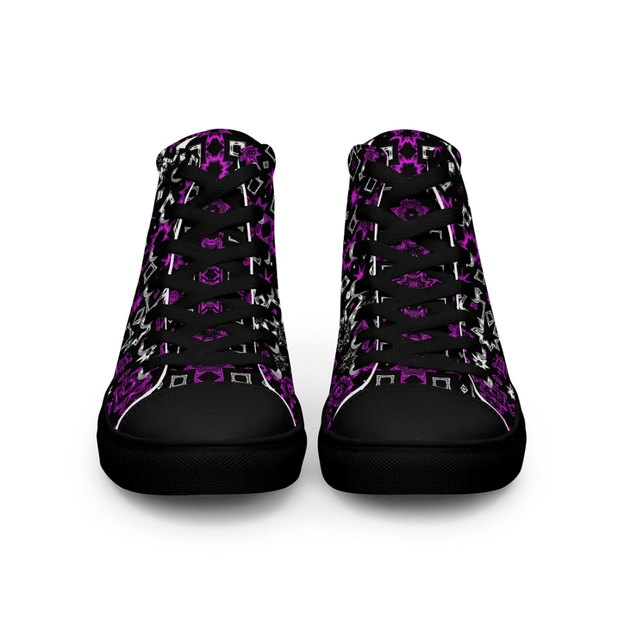 That Stars Pattern Ladies High Top Canvas Shoes product image (6)