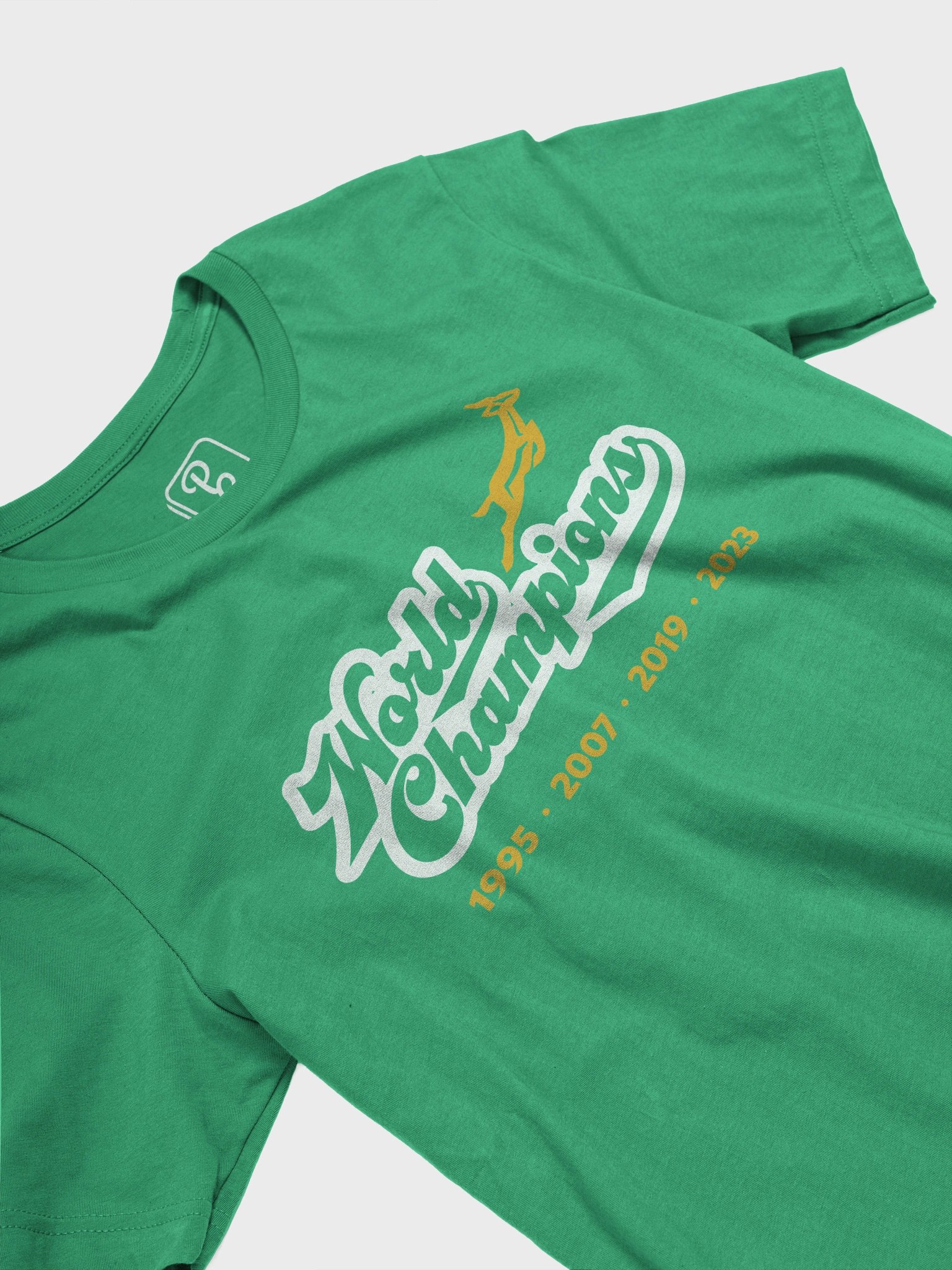 4-time World Champions Springbok rugby Tee product image (3)