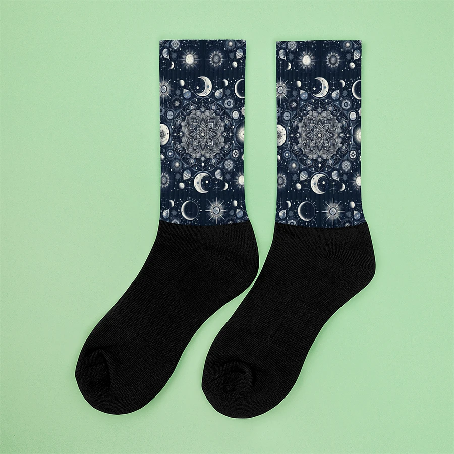 Black Foot Sublimated Socks product image (5)