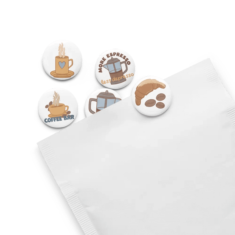 Heartfelt Coffee Pins Set product image (13)