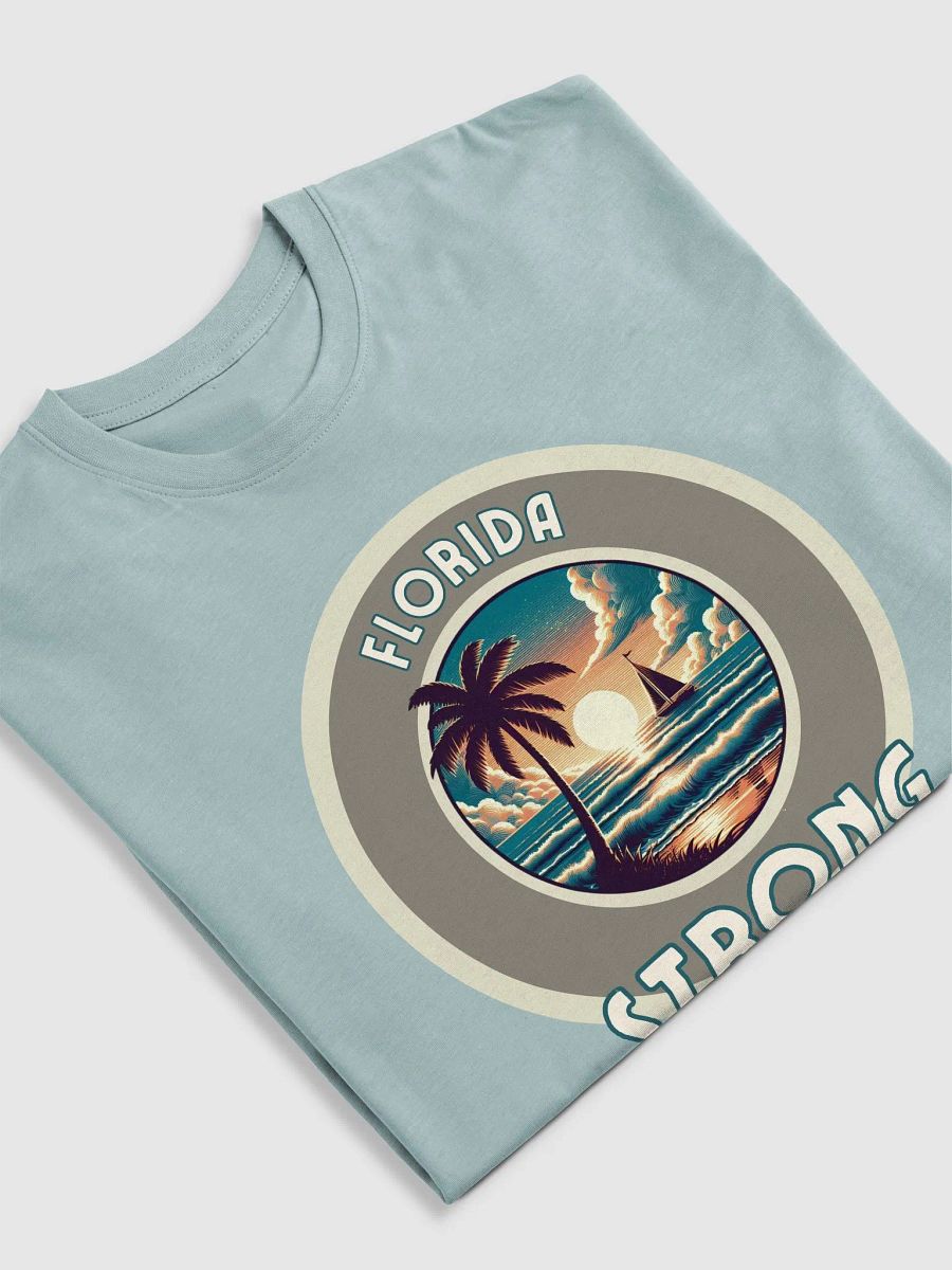 Florida Strong T-Shirt Beach Sailboat Rising Sun product image (5)