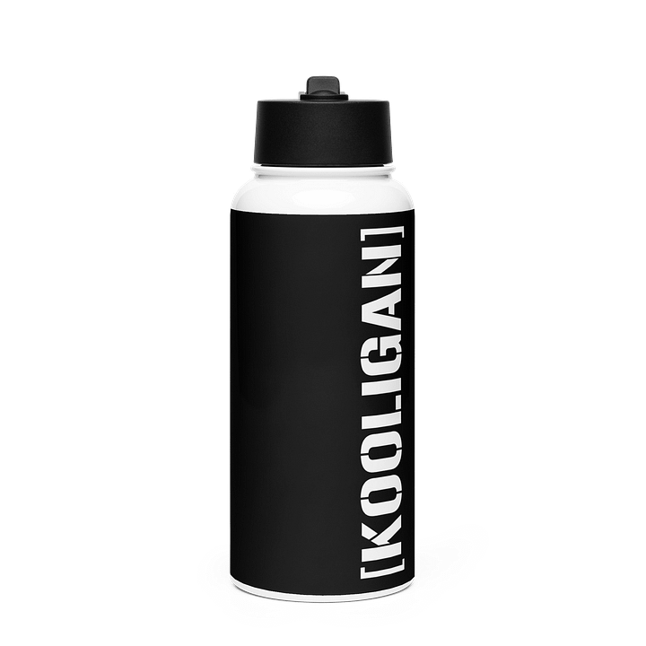 KOOLIGAN - BOTTLE - K - Stainless Steel w/Straw Lid product image (1)