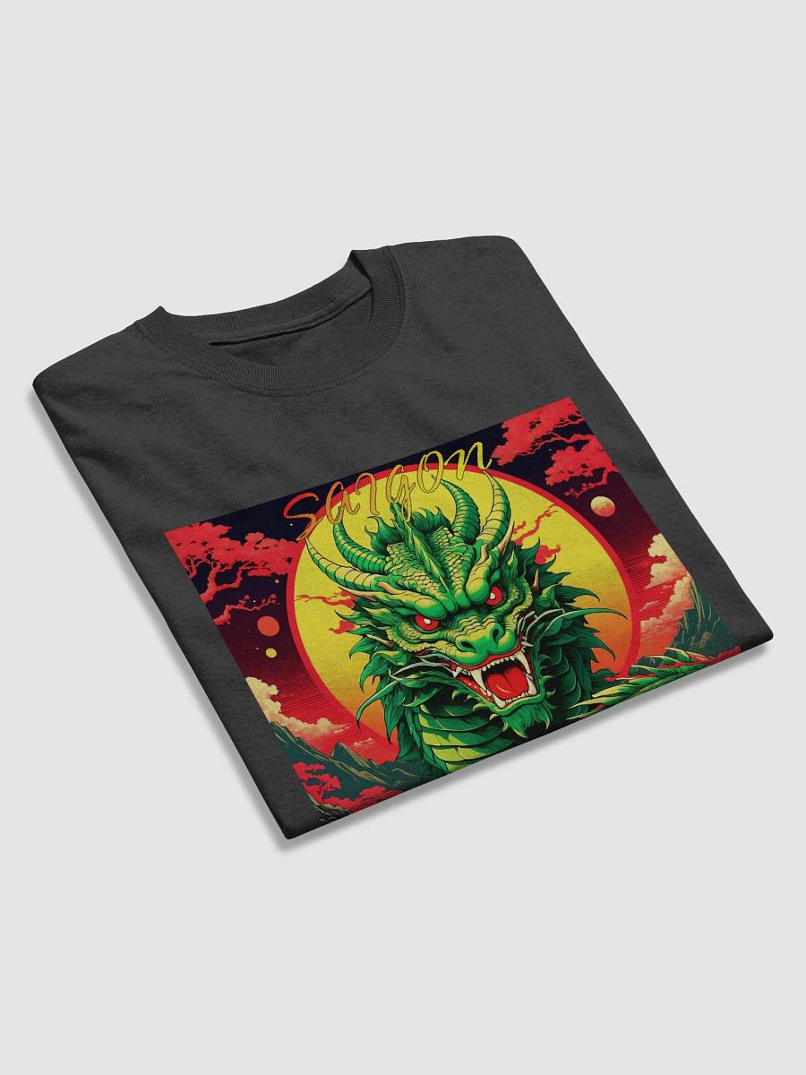 Retro Saigon Asian Green Dragon T-Shirt product image (9)