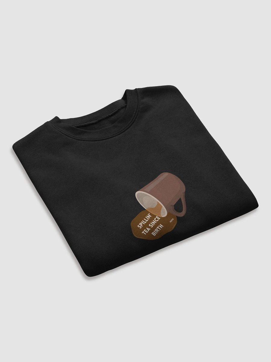 Spillin' Tea Since Birth Crop Sweatshirt product image (7)