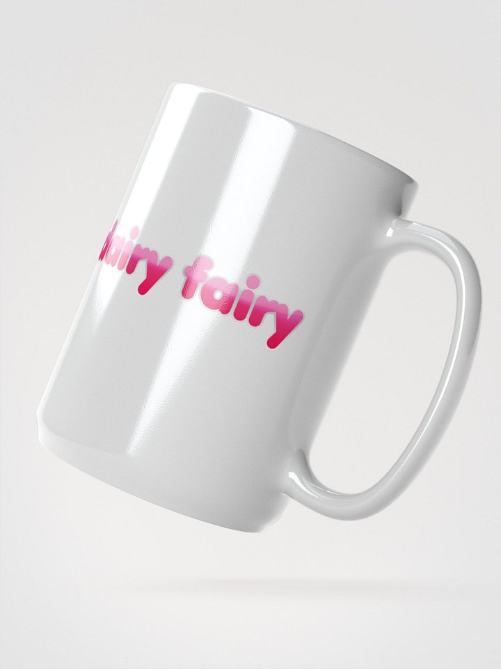 Serif Elegance White Mug product image (2)