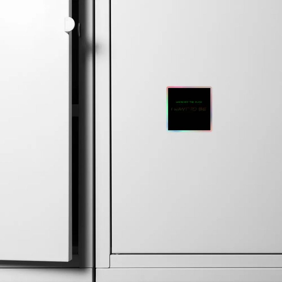 Identity Glitch Holographic Sticker Set product image (6)