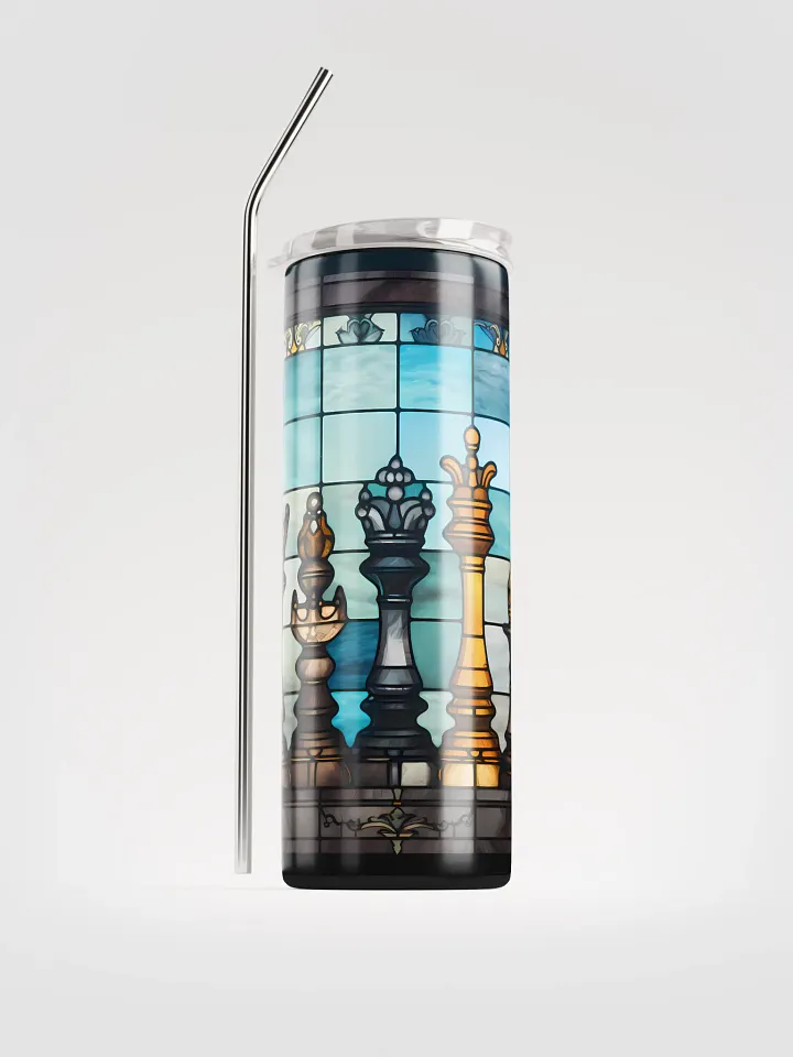 Checkmate Sky Stainless Steel Tumbler product image (1)