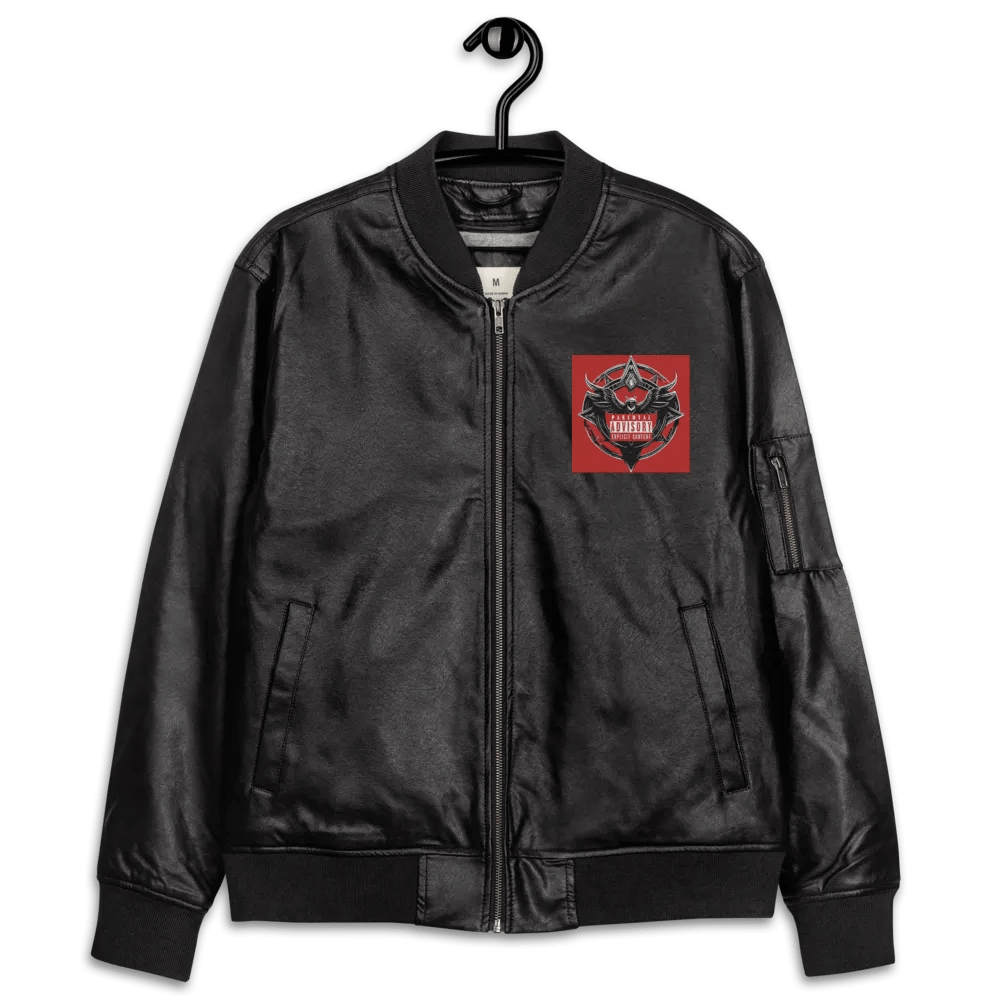 THCEOs Faux Leather Jacket | $THCBand Underground Brand Designer Streetwear product image (12)