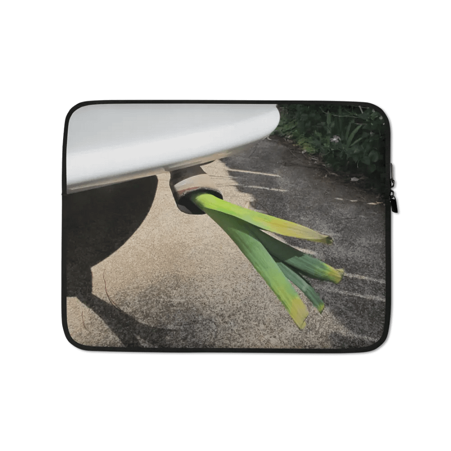 Leaky exhaust Laptop Bag product image (1)