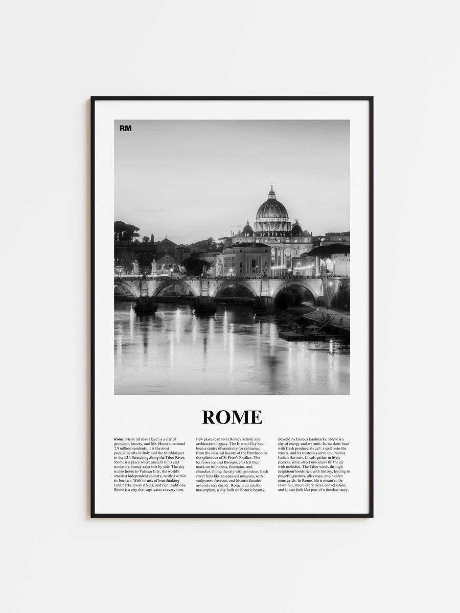 Rome 04 Newspaper Poster product image (1)