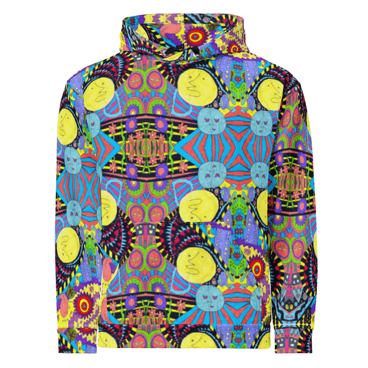 Abstract Dream Fantasy Design Unisex Pull Over Hoodie product image (2)
