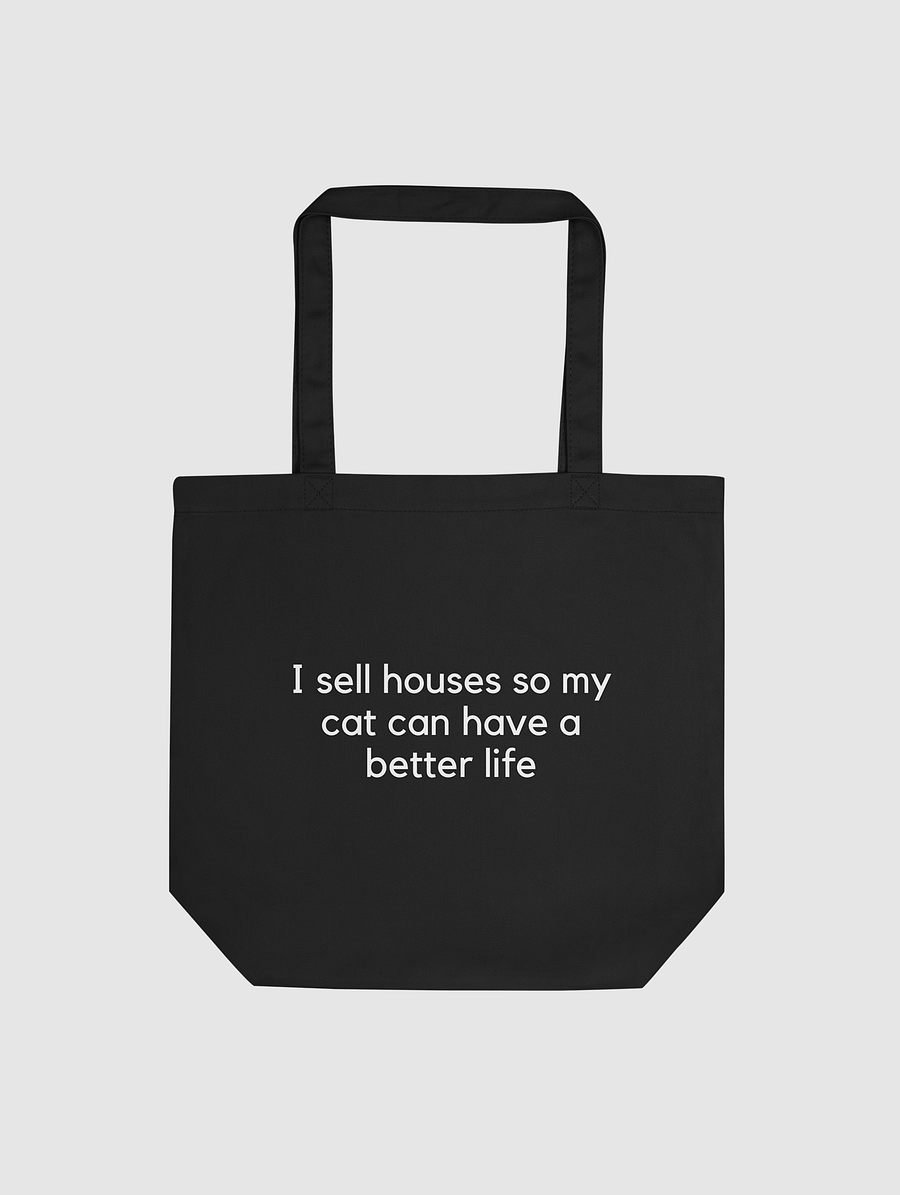 Tote Bag - I sell houses (cat) product image (1)