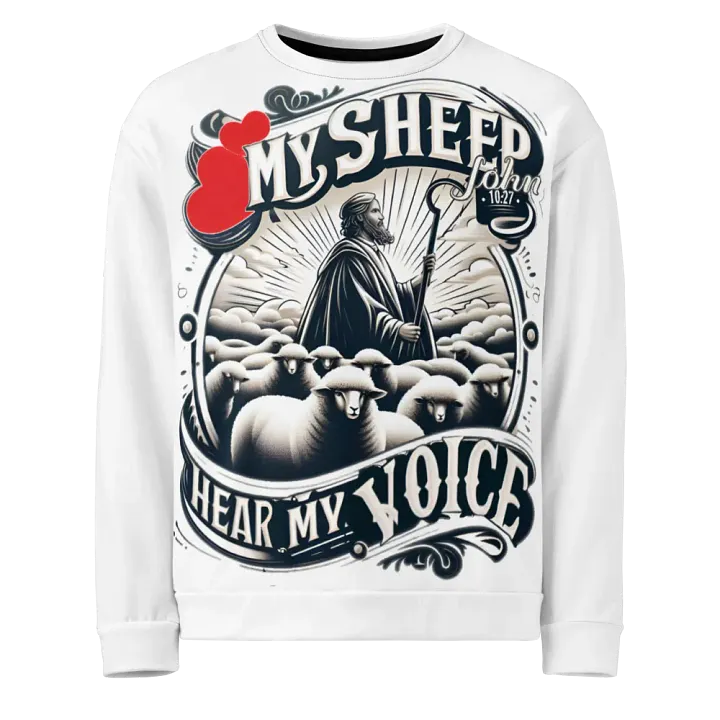 My Sheep Hear My Voice Sweatshirt product image (1)