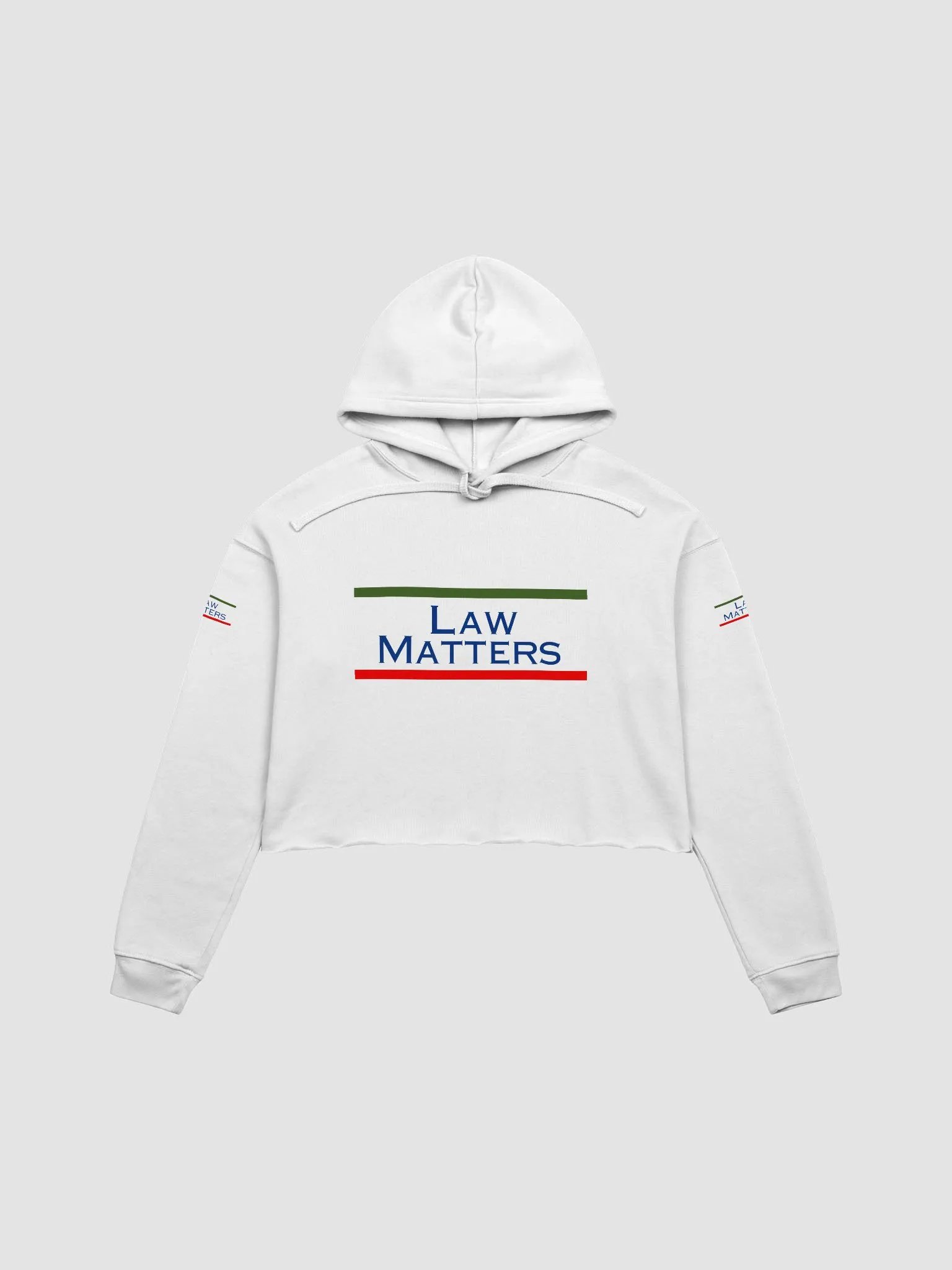 Bella+Canvas Fleece Crop Hoodie product image (1)