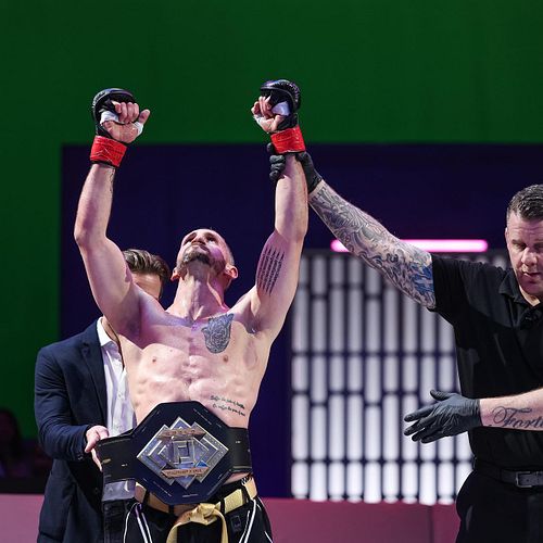 2 weeks from today, I’ll be waking up with my third world championship title and first ever two-division champion for @karate...
