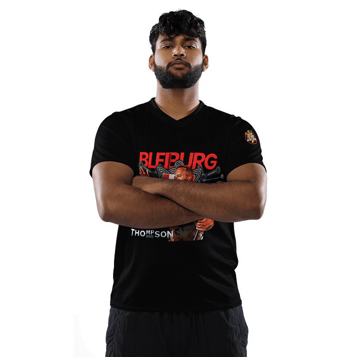 Bleiburg Thompson Shield Unisex Sports Jersey product image (2)