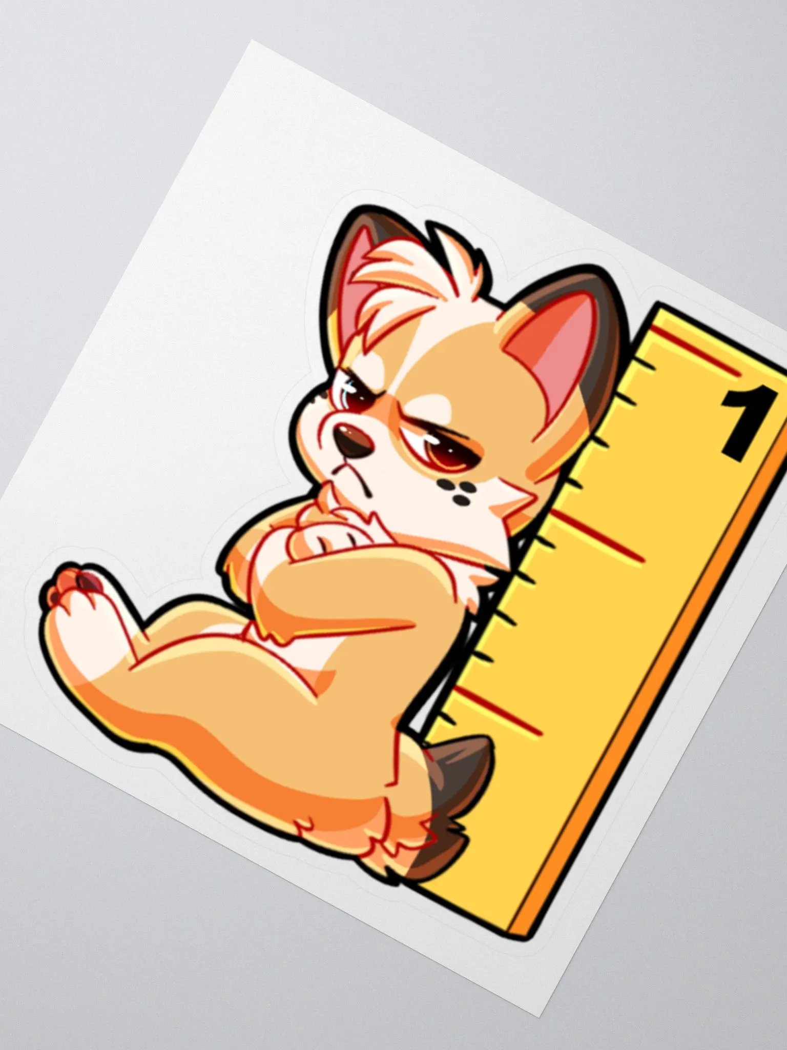 corgSHORGI Sticker product image (2)