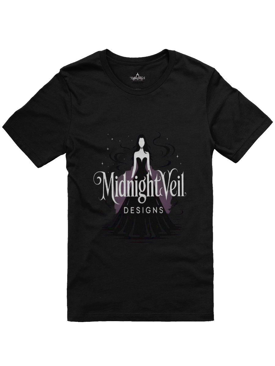 Midnight Veil Designs Unisex Supersoft T-Shirt - Mystical Logo Tee in Black, Red & More product image (1)