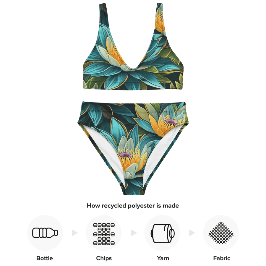 Lotus blue bikini product image (3)