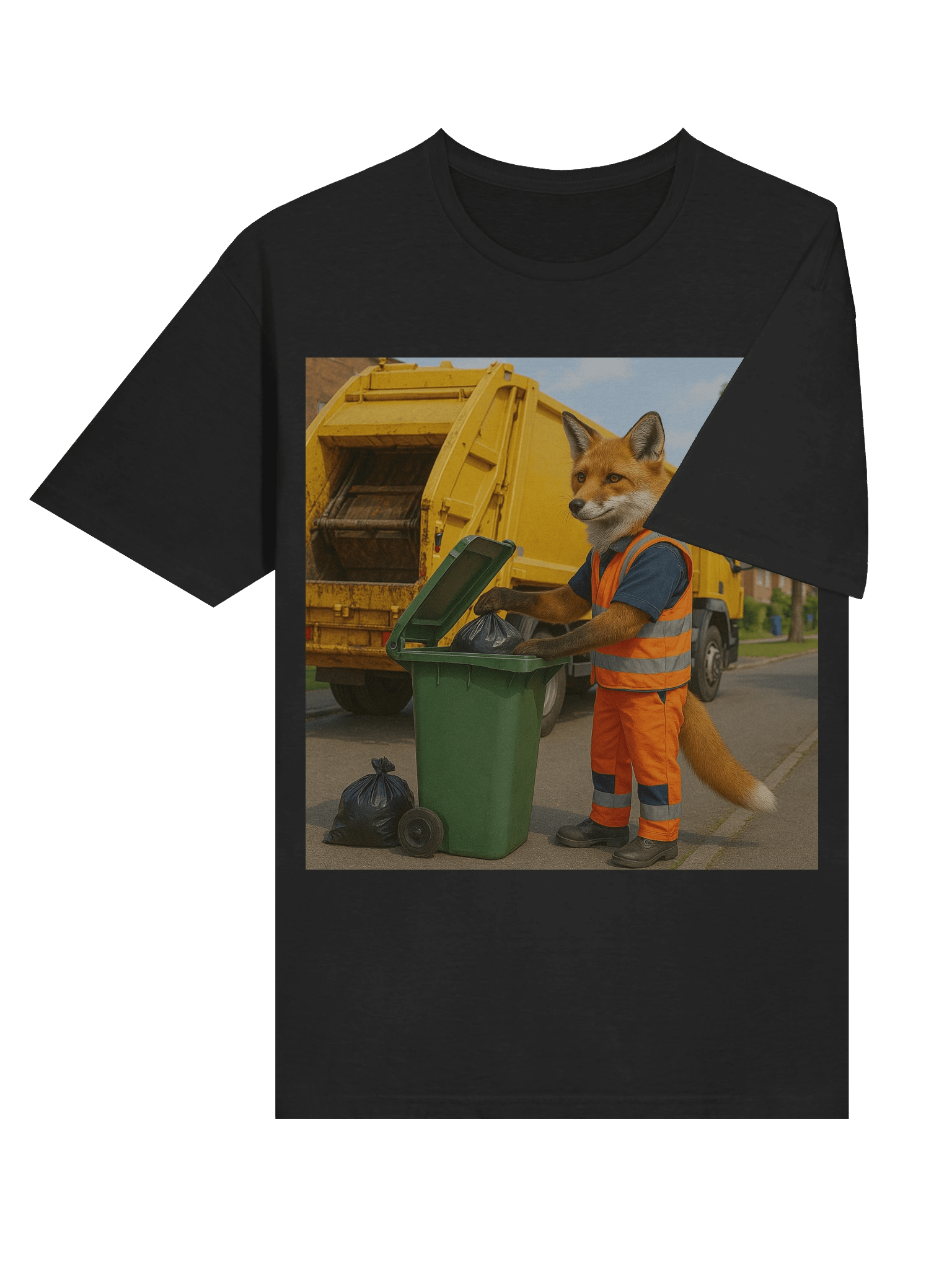 Fox Refuse Worker Unisex T-Shirt product image (53)