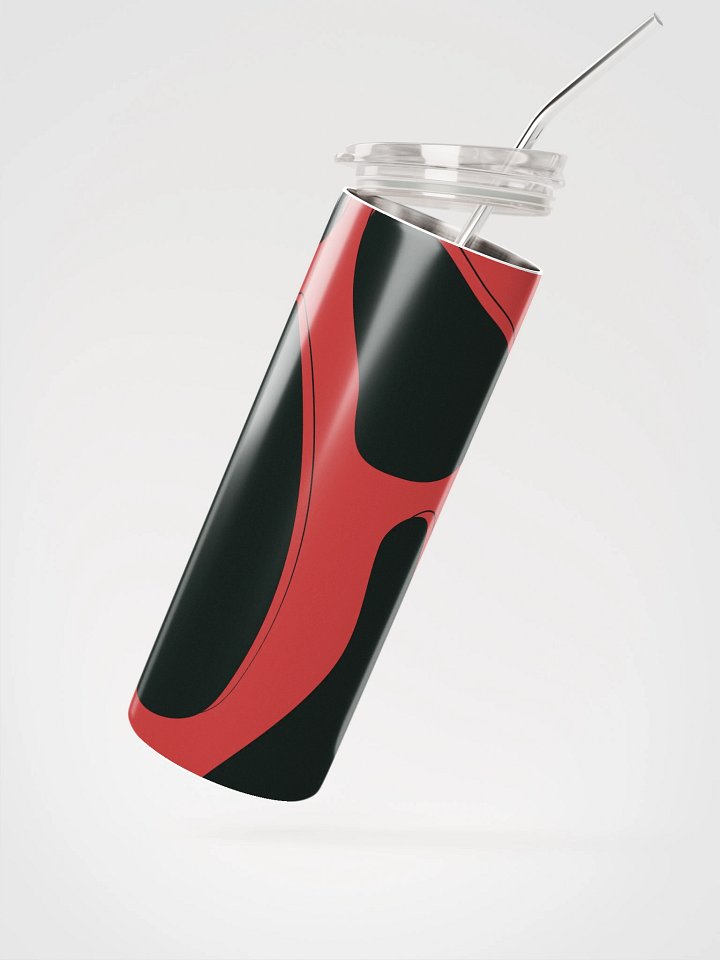 Crimson Flow Stainless Steel Tumbler product image (2)
