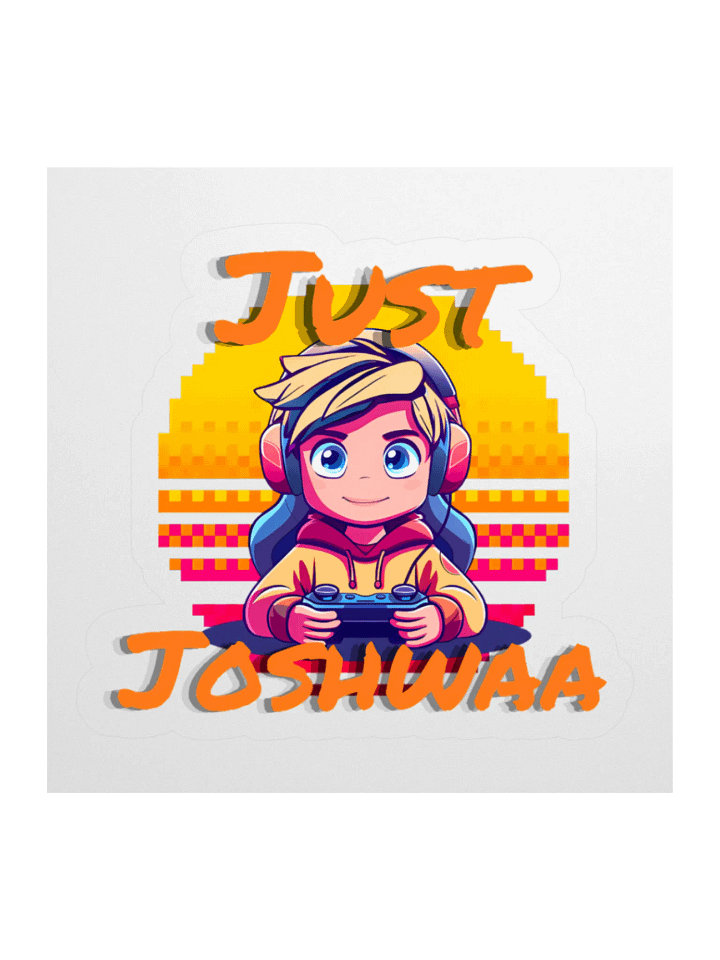 JustJoshwaa 3" Sticker product image (1)