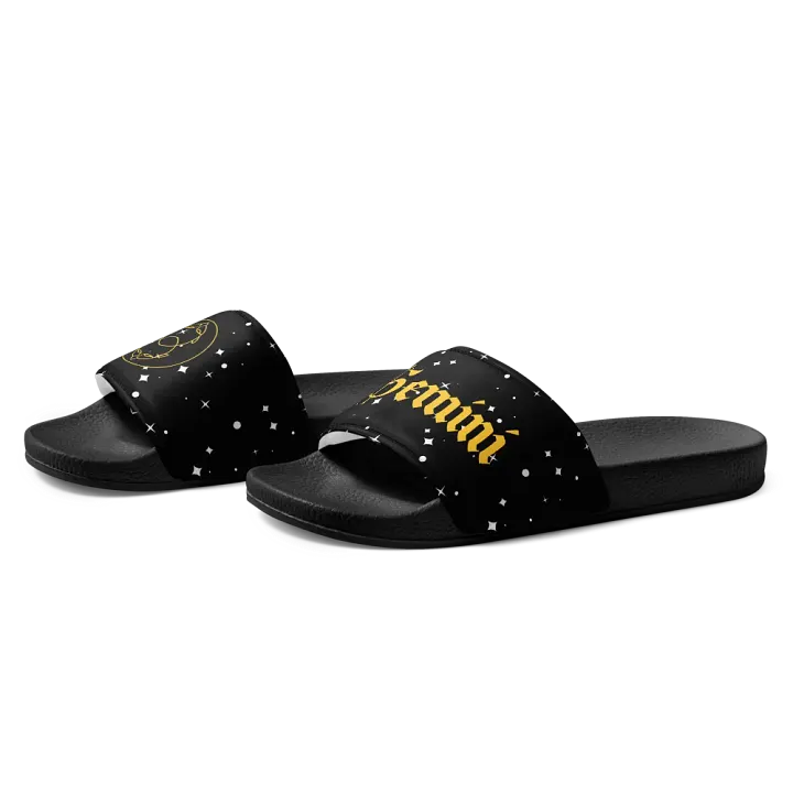 Cosmic Gemini Emblem Men's Slides product image (2)