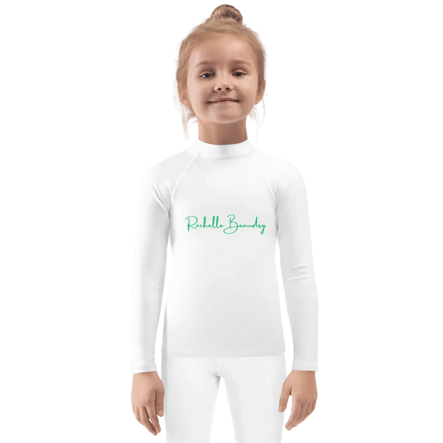 Customizable Kids Rash Guard - Rachelle Beaudry Edition product image (1)