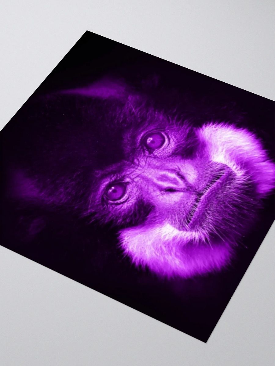 Purple Monkey sticker product image (3)