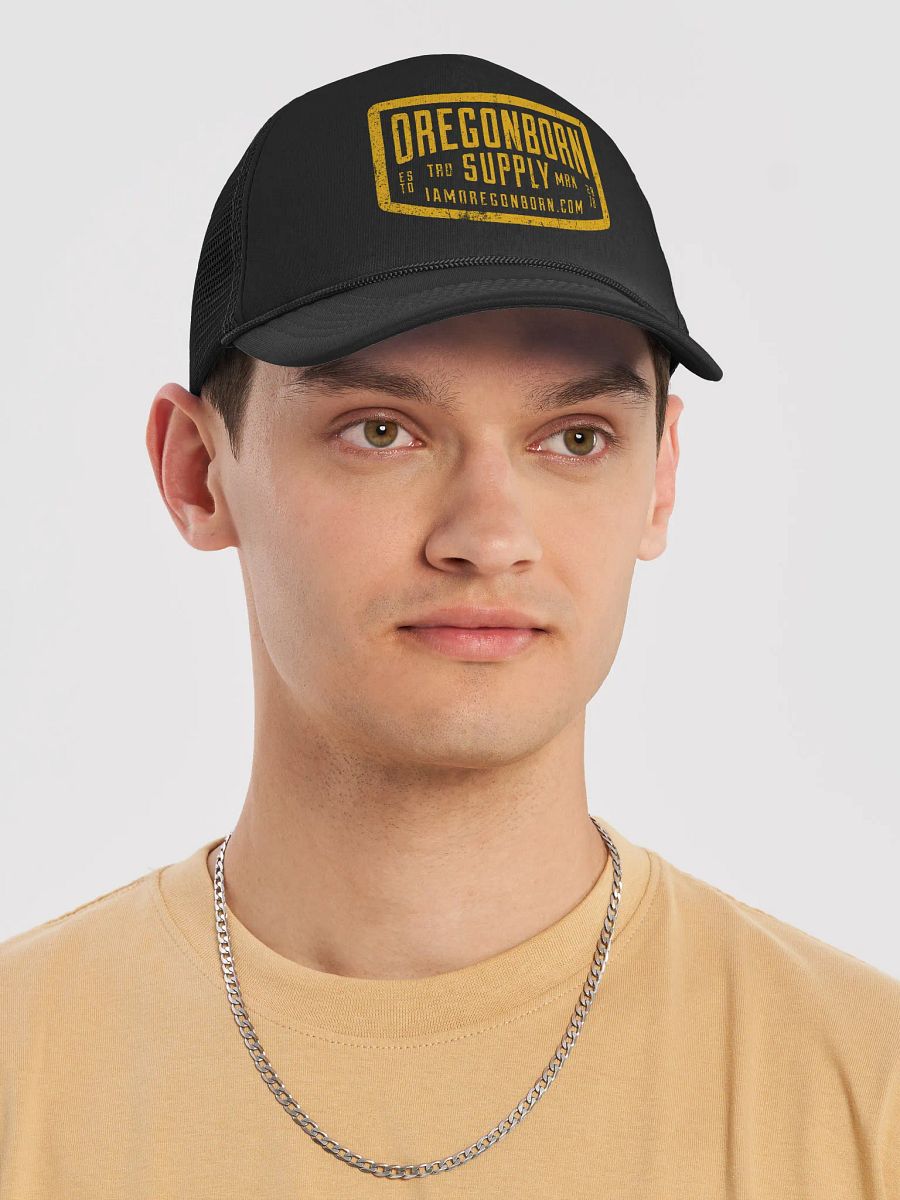 Oregon Born Supply Foam Trucker Hat product image (5)