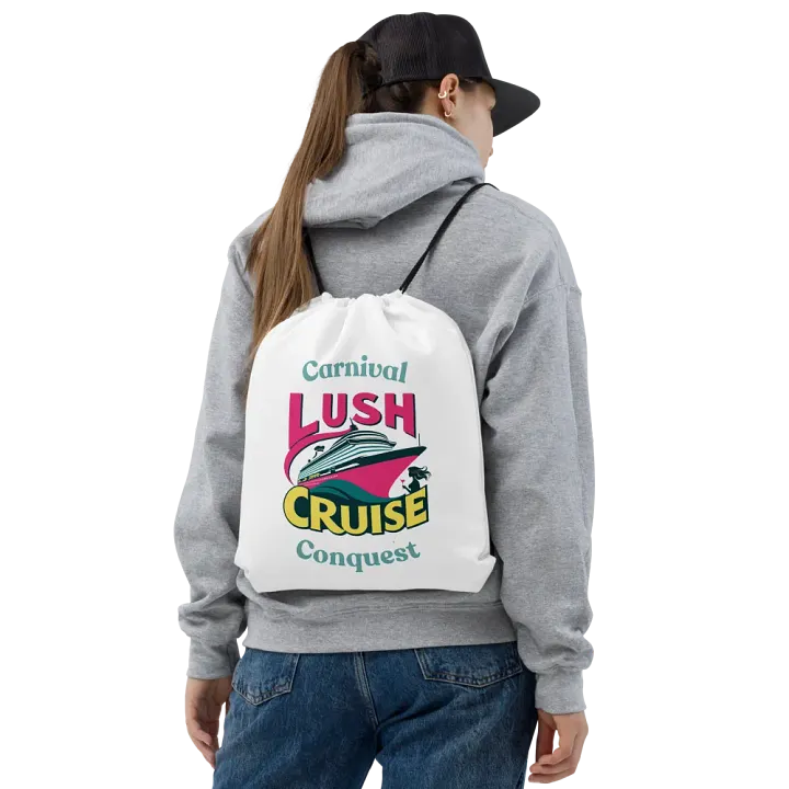 LUSH CRUISE All-Over Drawstring Adventure Bag product image (2)